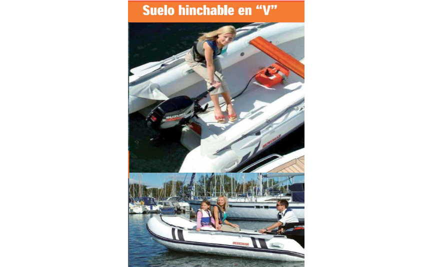 SUZUMAR DS310VIB CON MOTOR SUZUKI 6HP